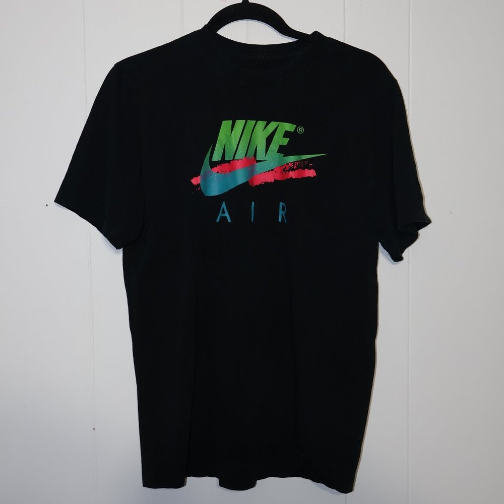 💜‎ 2 for $25 💜 Nike Air Graphic T-Shirt – Black (Men’s M)